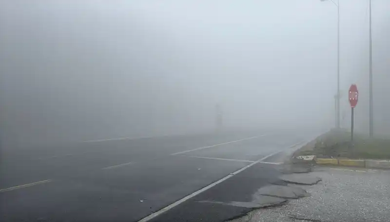 Bolu Dağı’nda Sis Etkisi: Görüş Mesafesi Tehlikeye Girdi
