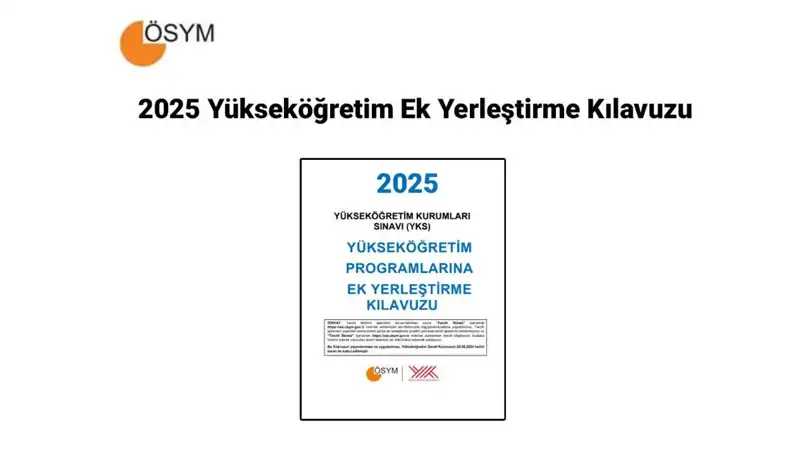 2025 ÖSYM YKS Ek Tercih Kılavuzu Yayınlandı: İşte Tüm Detaylar!