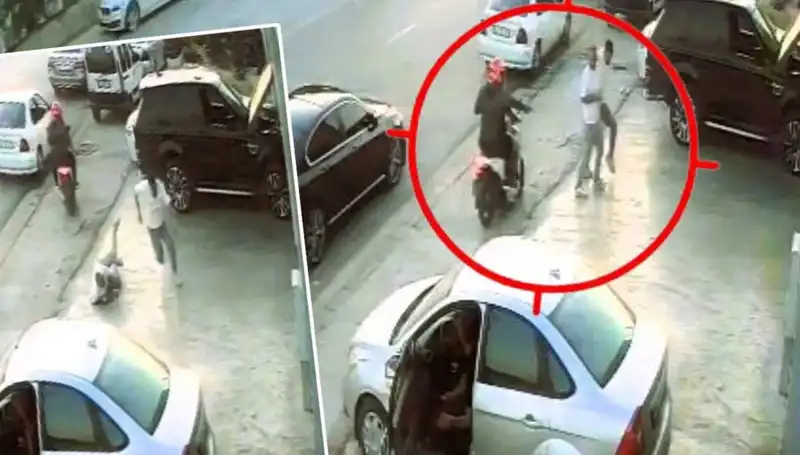 Denizli’de Sokak Ortasında Motosikletli İnfaz Girişimi: Olay Anı Kamerada!