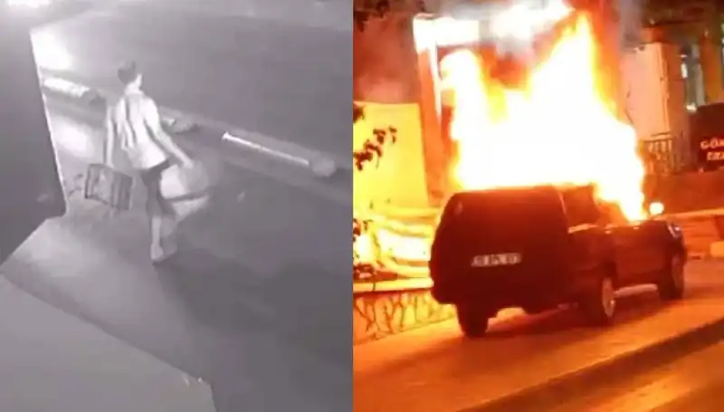 Boşanma Sürecinde Olayların İlerlediği Gergin Anlar: Eşinin Aracını Yaktı