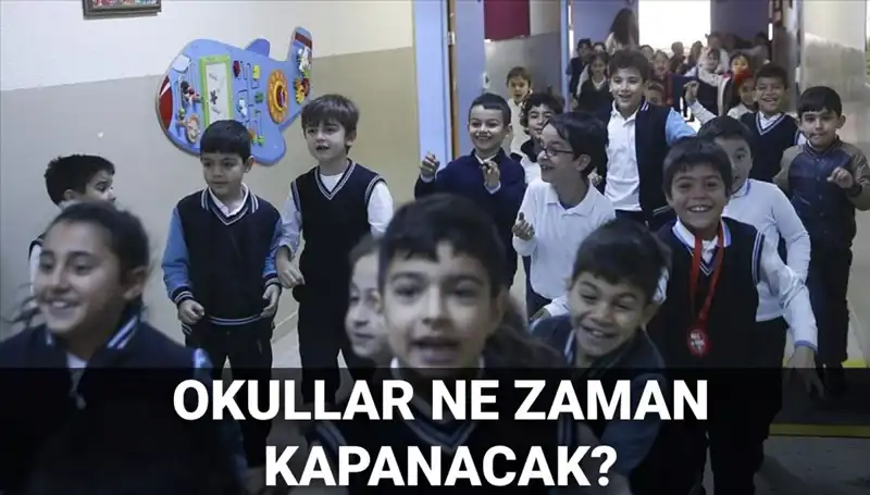 2025'te Okulların Kapanış Tarihleri ve Yaz Tatili Planları Açıklandı