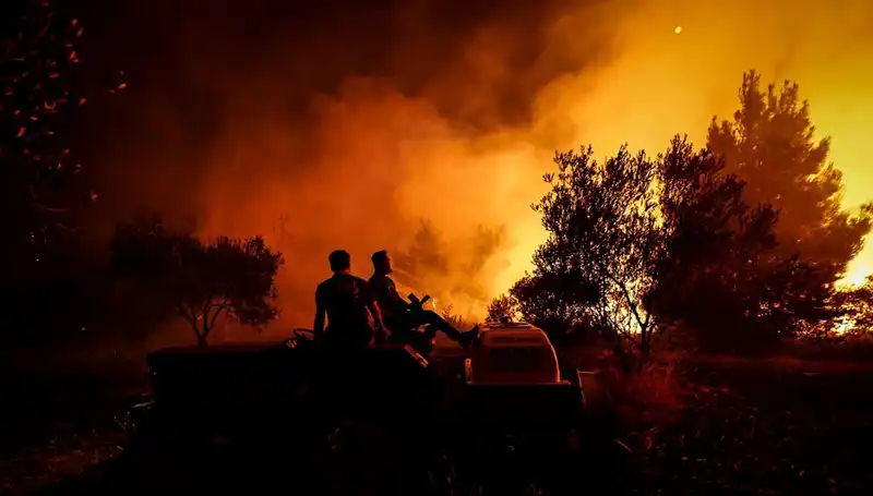 Çanakkale'de Ani Orman Yangını: 785 Kişi Acil Tahliye Edildi!