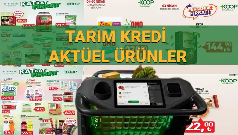 Tarım Kredi Marketleri Nisan Ayı İndirimleriyle Müşterileri Sevindiriyor